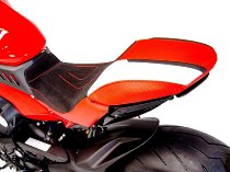 Ducabike coprisella comfort Diavel V4, nero - rosso - bianco