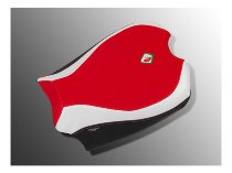 Ducabike housse de selle confort SF V2, rouge - blanc - noir