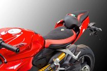 Coprisella comfort Ducabike SF V2, nero - rosso - bianco