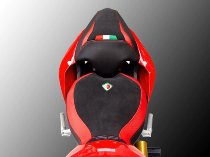 Coprisella comfort Ducabike SF V2, nero - rosso - bianco