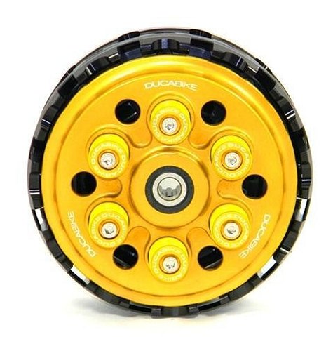 Ducabike slipper clutch 6 springs, gold