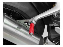 Ducabike passenger pegs support Triumph