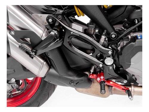 Ducabike passenger footpeg kit