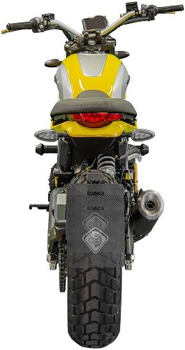Ducabike verstellbare Kennzeichen Platte Scrambler