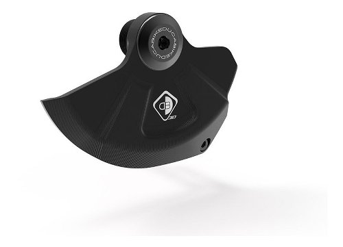 Ducabike alternator cover protection slider SF V2, black