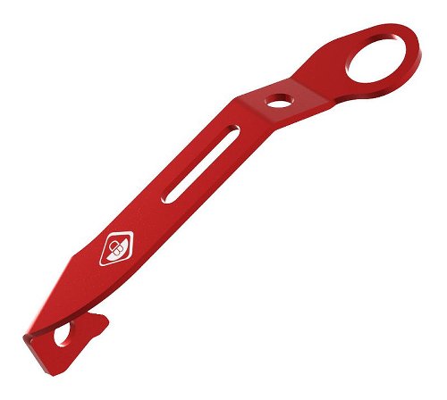 Ducabike clutch fluid reservoir support panigale V4, red