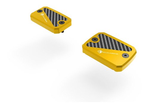 Tapones de depósito para fluidos Ducabike, dorados