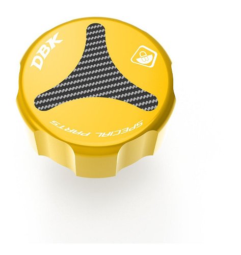 Ducabike rear fluid tank cap, gold