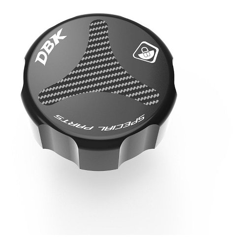 Ducabike rear fluid tank cap, black