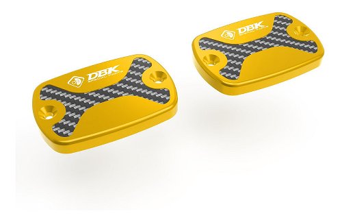 Ducabike tmax fluid tank caps kit, gold