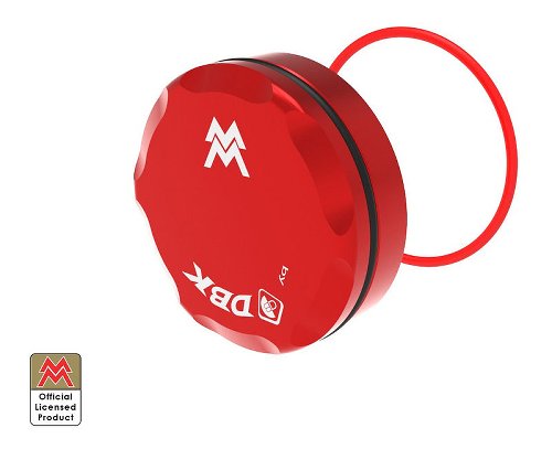 Ducabike rear fluid cap Moto Morini, red