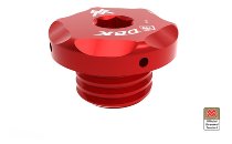 Ducabike oil filler plug Moto Morini, red