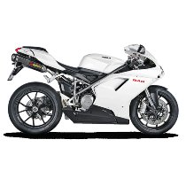 Akrapovic Silencer kit slip-on line, carbon - Ducati 848,