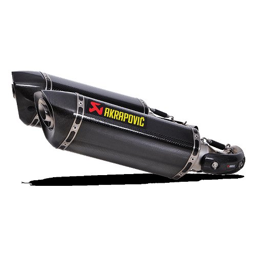 Akrapovic Auspuffsatz Slip-On Line, Carbon, mit EG-ABE -