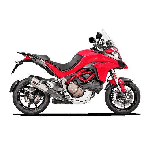 Akrapovic Auspuff Slip-On Line, Titan, mit EG-ABE - Ducati