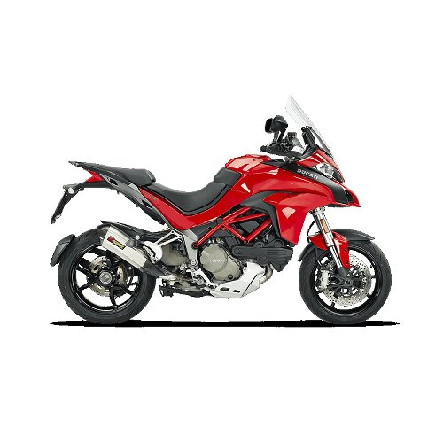 Akrapovic Auspuff Slip-On Line, Titan, mit EG-ABE - Ducati