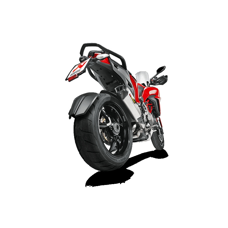 Akrapovic Silencer slip-on line titanium with homologation - Ducati  821,1200 Monster, S NML