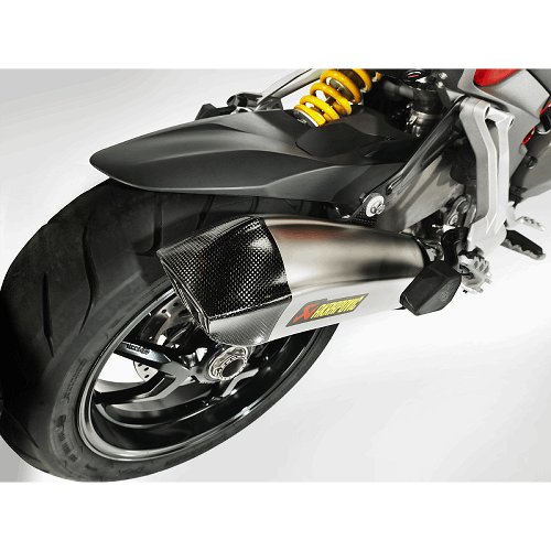 Akrapovic Auspuff Slip-On Line, Titan, mit EG-ABE - Ducati