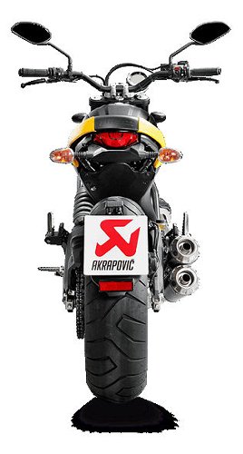 Akrapovic Silencer slip-on line titanium - Ducati 797