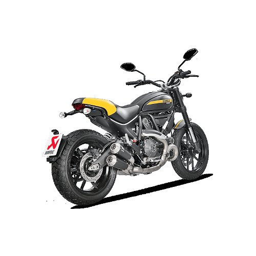 Akrapovic Manifold titanium - Ducati 800 Scrambler Icon,