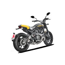 Akrapovic Krümmer Titan - Ducati 800 Scrambler Icon, Urban