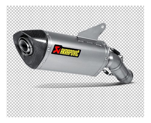 Akrapovic Silencer slip-on line, titanium - Ducati 821, 939