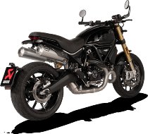 Akrapovic Auspuffsatz Slip-On Line, Titan, Euro5 - Ducati