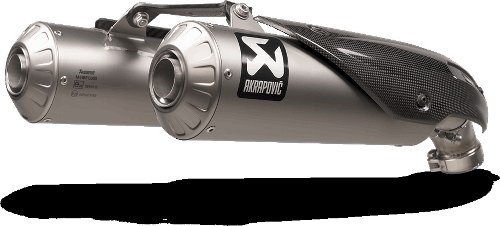 Akrapovic Auspuffsatz Slip-On Line, Titan, Euro5 - Ducati