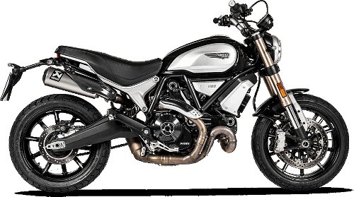 Akrapovic Auspuffsatz Slip-On Line, Titan, mit EG-ABE -