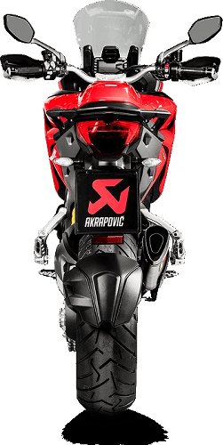 Akrapovic Auspuff Slip-On Line, Titan, mit EG-ABE - Ducati