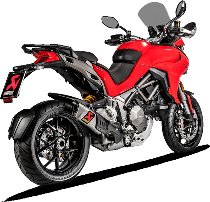 Akrapovic Auspuff Slip-On Line, Titan, mit EG-ABE - Ducati