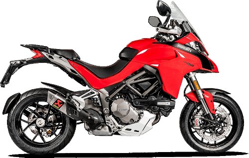 Akrapovic Auspuff Slip-On Line, Titan, mit EG-ABE - Ducati