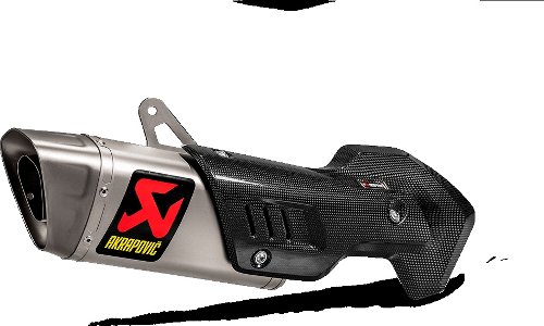 Akrapovic Auspuff Slip-On Line, Titan, mit EG-ABE - Ducati