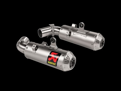 Akrapovic Silencer Slip-On Line, titanium, Euro4, 5 - Ducati