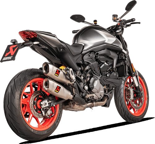 Akrapovic Auspuff Slip-On Line, Titan, Euro5 - Ducati 937