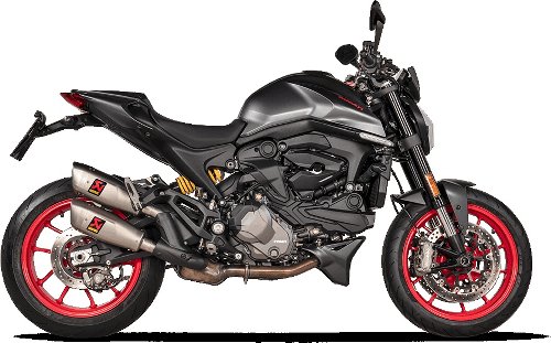 Akrapovic Silencer Slip-On Line, titanium, Euro5 - Ducati