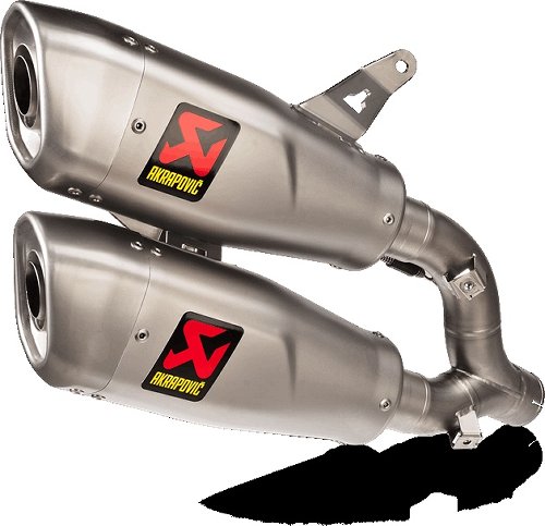 Akrapovic Silencer Slip-On Line, titanium, Euro5 - Ducati