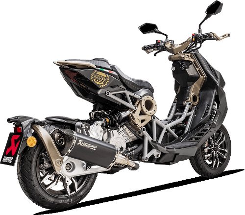 Akrapovic Silencer Slip-On Line, titanium black, Euro5 -