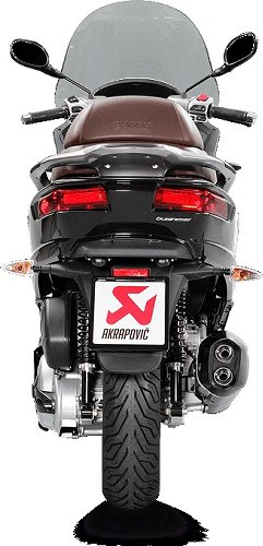 Akrapovic Auspuff Slip-On Line, VA schwarz, mit EG-ABE -