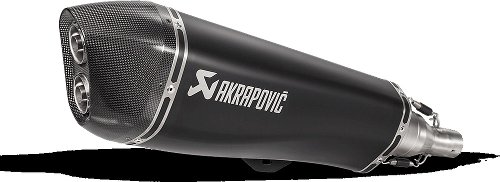 Akrapovic Auspuff Slip-On Line, VA schwarz, mit EG-ABE -