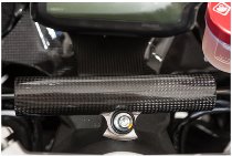 CarbonAttack Steering damper cover mat - Ducati 899, 959,