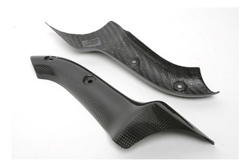 CarbonAttack Silencer cover kit high glossy - Ducati 800,