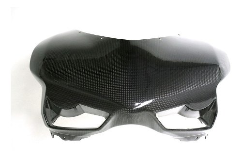 CarbonAttack Fairing upper part front racing glossy - Ducati