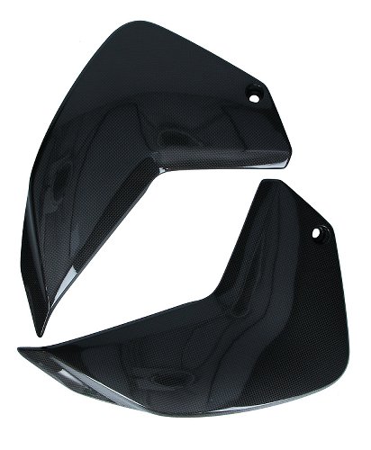 CarbonAttack Air guide plate kit rear glossy - Ducati 1200