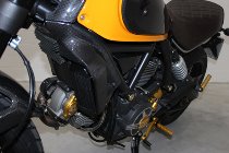 CarbonAttack Oil cooler cover kit glossy - Ducati 800
