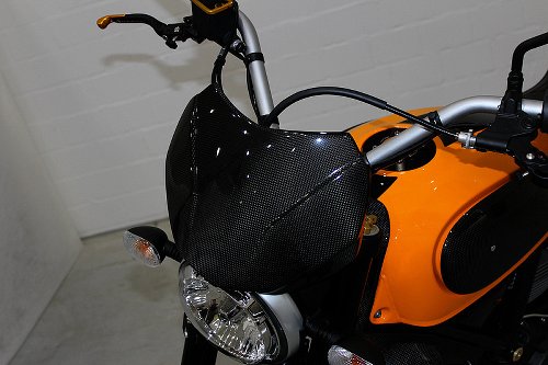 CarbonAttack Headlight fairing glossy - Ducati 800 Scrambler