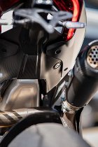 Carbonworld lower seat cover, carbon, matt suitable for