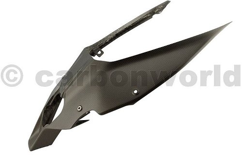 Carbonworld lower seat cover, carbon, matt suitable for