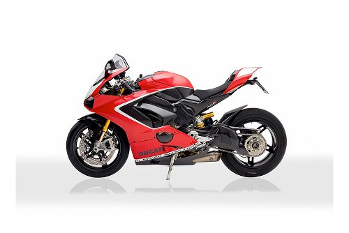 CarbonAttack Side fairing kit upper glossy - Ducati V4