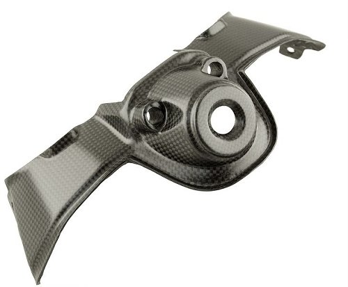 Couvercle de serrure d'allumage Carbonworld, carbone, mat